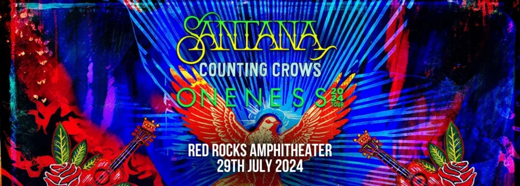 Santana & Counting Crows at Red Rocks Amphitheatre