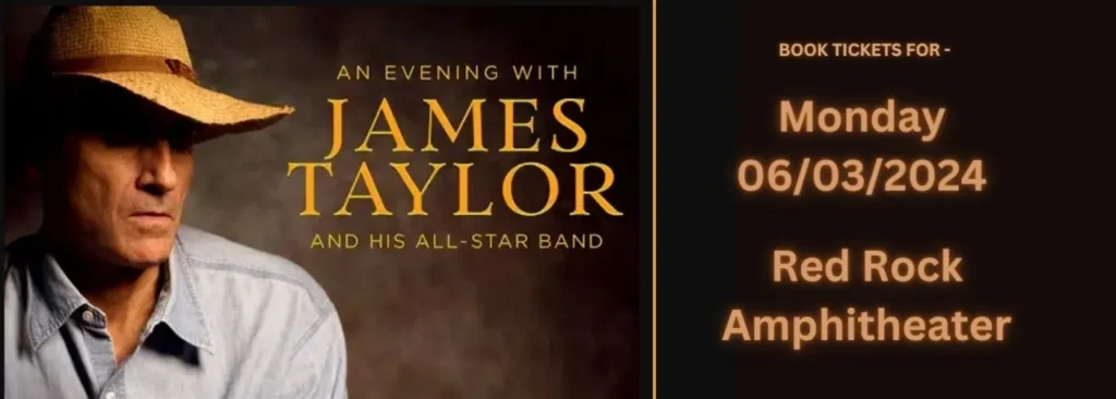 James Taylor & His All-Star Band at Red Rocks Amphitheatre