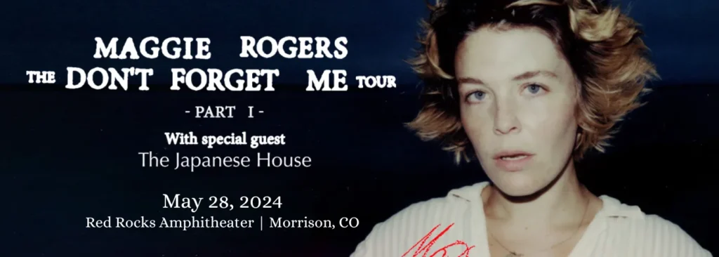 Maggie Rogers at Red Rocks Amphitheatre