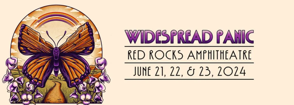 Widespread Panic - 3 Day Pass at Red Rocks Amphitheatre