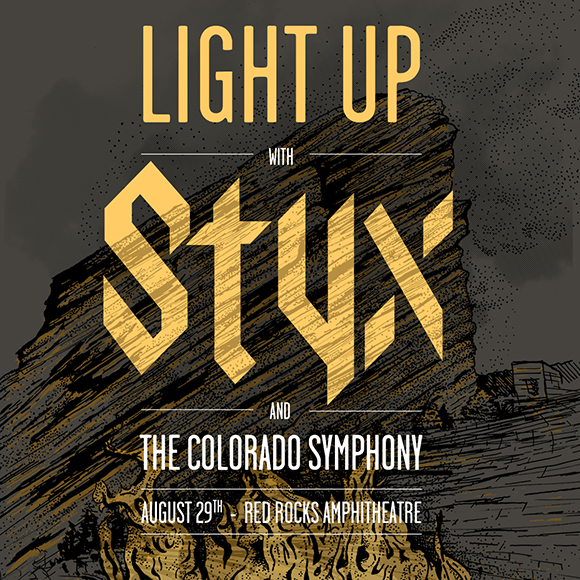 Styx & The Colorado Symphony at Red Rocks Amphitheater