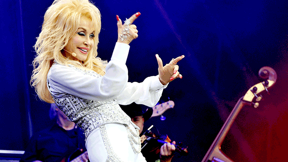 Dolly Parton at Red Rocks Amphitheater