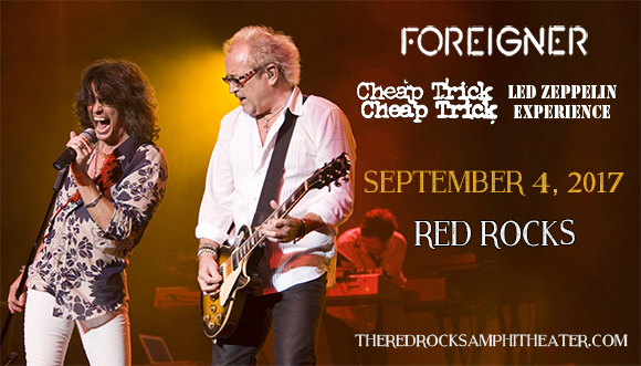 Foreigner & Cheap Trick at Red Rocks Amphitheater