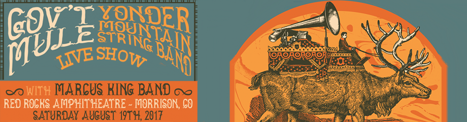 Gov't Mule & Yonder Mountain String Band at Red Rocks Amphitheater