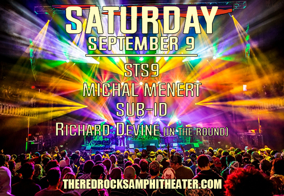 STS9 - Sound Tribe Sector 9, Michal Menert & Sub-ID at Red Rocks Amphitheater