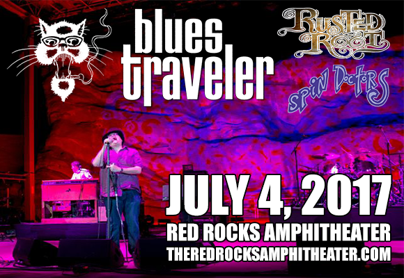 Blues Traveler, Rusted Root & Spin Doctors at Red Rocks Amphitheater