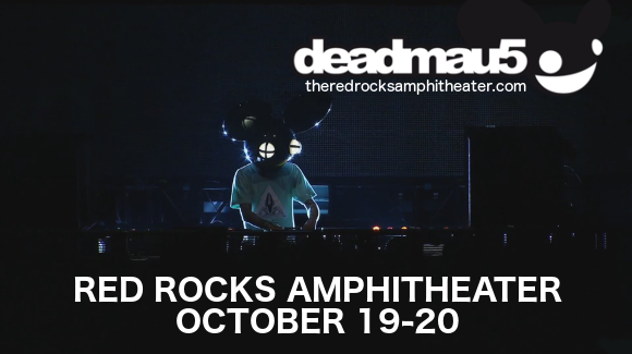 Deadmau5 at Red Rocks Amphitheater