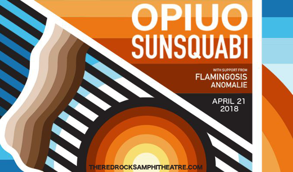 Opiuo, SunSquabi & Flamingosis at Red Rocks Amphitheater