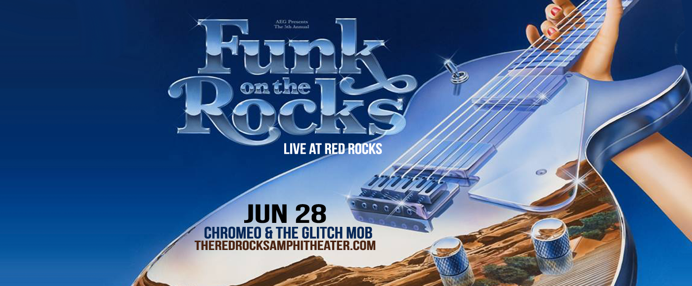 Chromeo & The Glitch Mob at Red Rocks Amphitheater