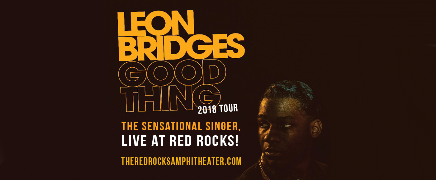Leon Bridges at Red Rocks Amphitheater