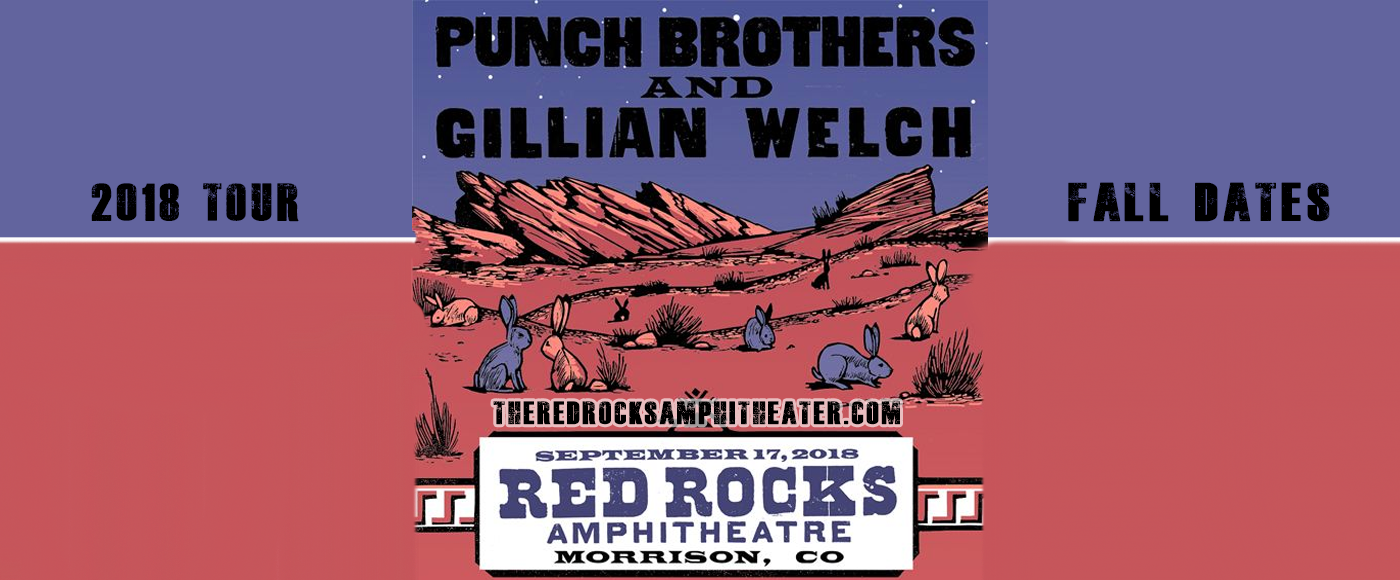 Punch Brothers & Gillian Welch at Red Rocks Amphitheater