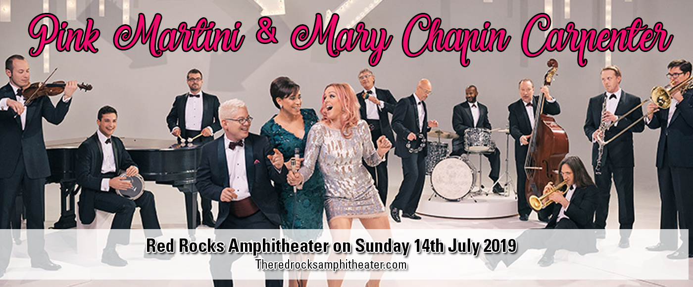 Pink Martini & Mary Chapin Carpenter at Red Rocks Amphitheater