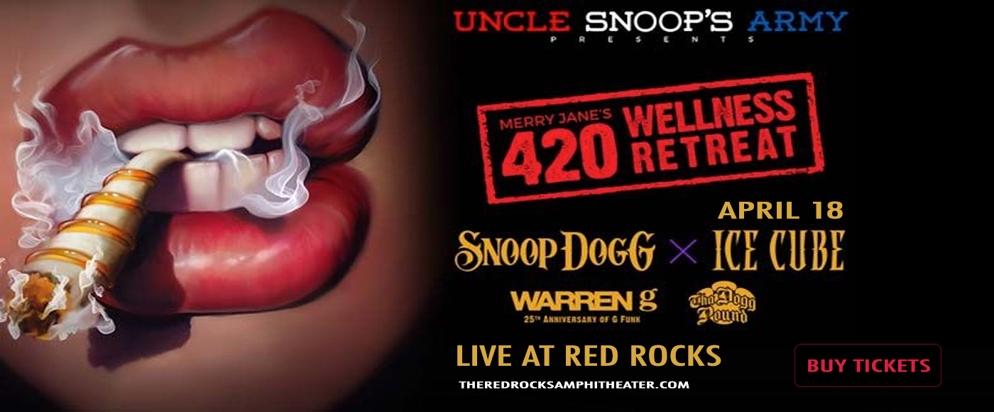 Snoop Dogg & Ice Cube at Red Rocks Amphitheater