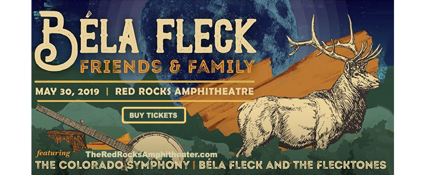 Bela Fleck and The Flecktones, Sam Bush, Jerry Douglas, Abigail Washburn & The Colorado Symphony at Red Rocks Amphitheater