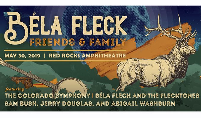 Bela Fleck and The Flecktones, Sam Bush, Jerry Douglas, Abigail Washburn & The Colorado Symphony at Red Rocks Amphitheater