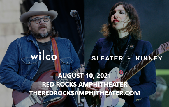 Wilco & Sleater-Kinney at Red Rocks Amphitheater