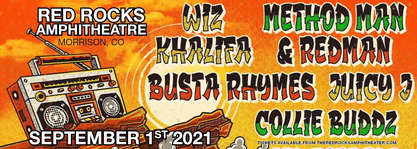 420 on the Rocks presents Wiz Khalifa, Method Man, Redman & Busta Rhymes at Red Rocks Amphitheater