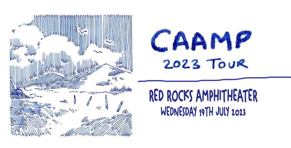Caamp at Red Rocks Amphitheater
