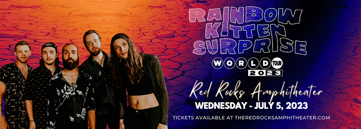 Rainbow Kitten Surprise [CANCELLED] at Red Rocks Amphitheater